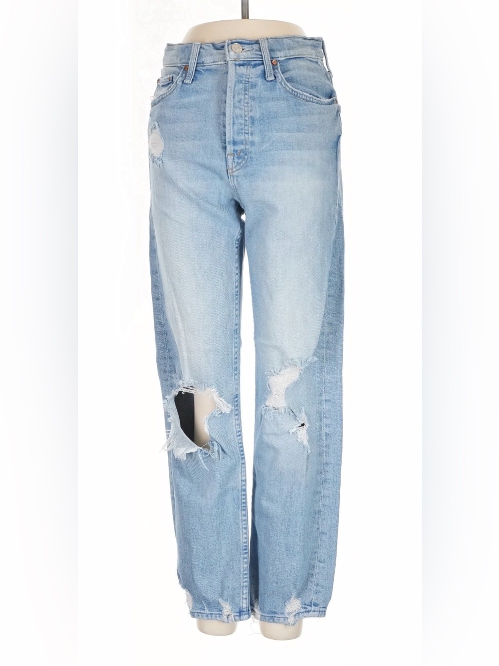 MOTHER SUPERIOR Denim Superior The Tomcat Jeans 25 Confession Relaxed Distressed